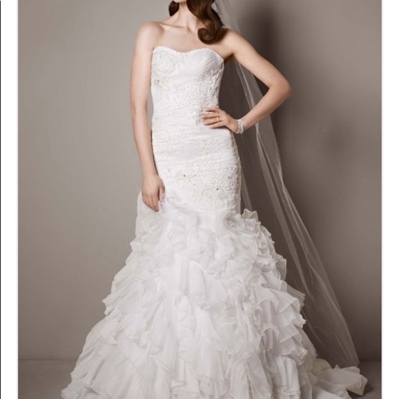 David's Bridal Dresses & Skirts - Galina Signature Mermaid Fit Dress